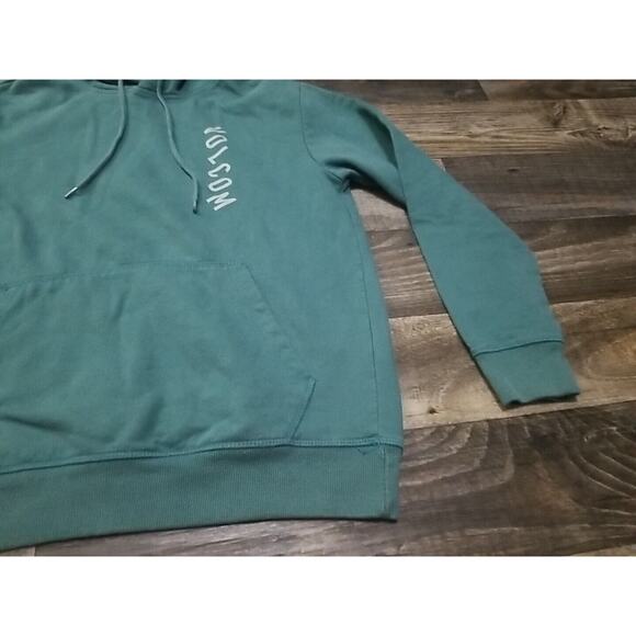 Volcom Pullover Hoodie Mens Size Small Skater Sweatshirt Green 2019 - Picture 3 of 13